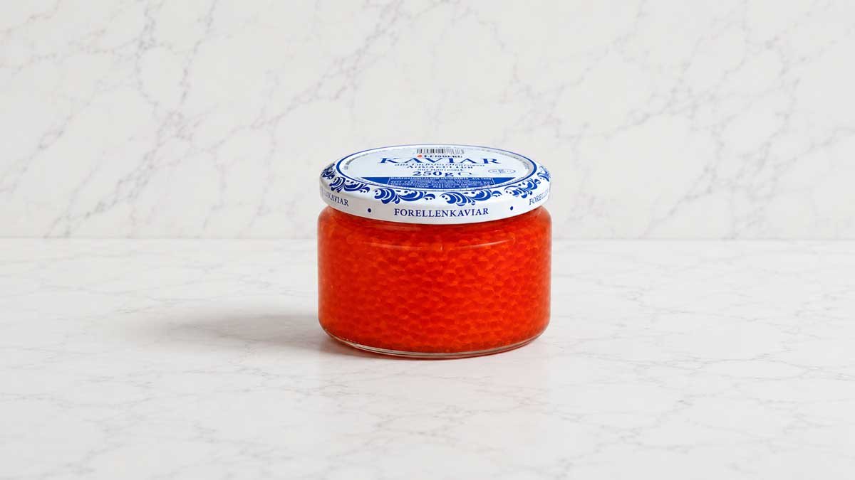 Huevas de trucha LEMBERG 250 g.