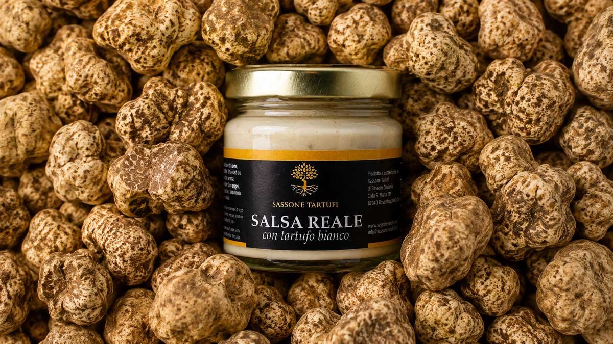 Salsa reale con trufa blanca